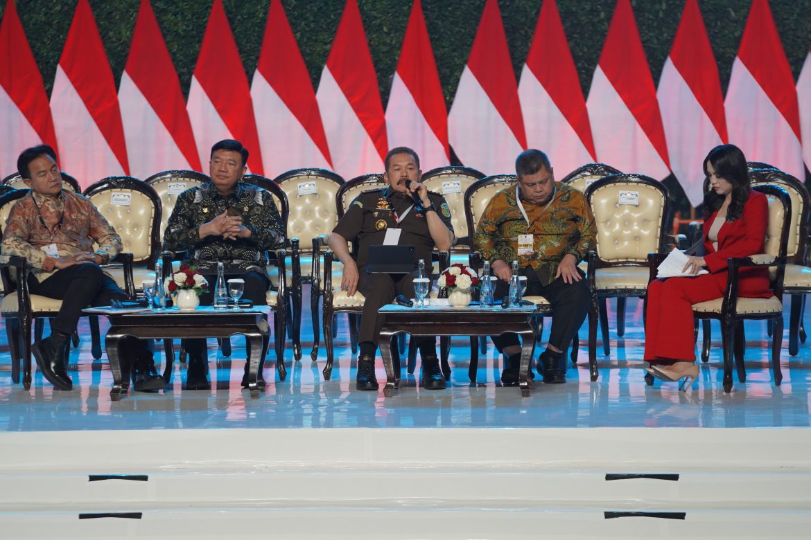 Hadiri Rakornas Pemerintah Pusat dan Daerah Tahun 2024, Jaksa Agung Tekankan Peran Pemerintah Daerah dalam Pemberantasan Korupsi