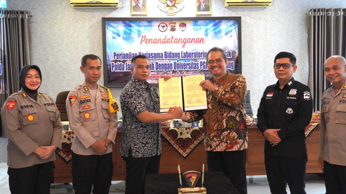 Bidlabfor Polda Jateng dan UPGRIS Bersinergi, Membangun Masa Depan Lewat Pendidikan dan Pengabdian