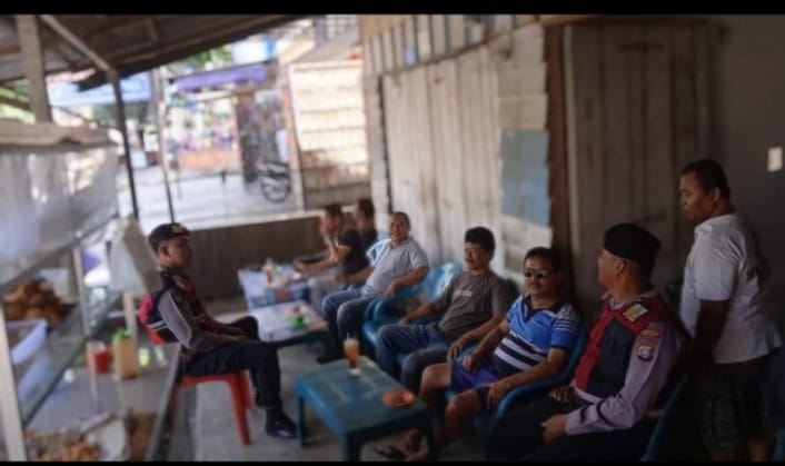 Sat Samapta Laksanakan Patroli Dialogis Ciptakan Suasana Aman dan Kondusif.