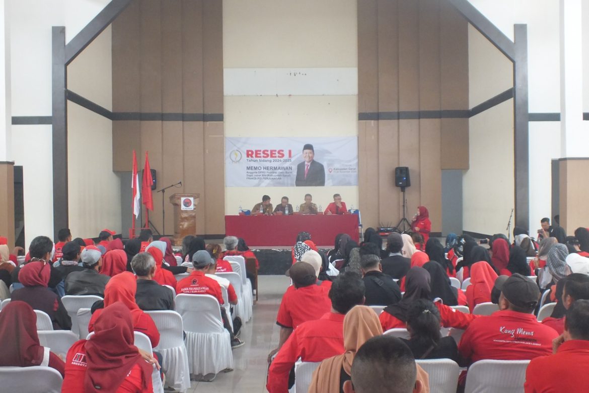 Memo Hermawan Gelar Reses di Dapil Garut, Mendengar Aspirasi Masyarakat Tanpa Perwakilan dari PDIP di DPRD Kabupaten