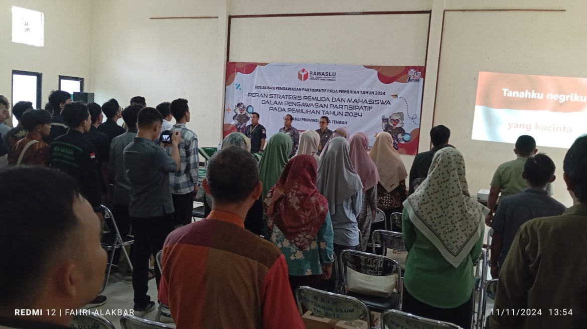 Bawaslu Libatkan Mahasiswa dan Masyarakat Jadi Bagian Pengawasan Partisipatif Pilkada 2024