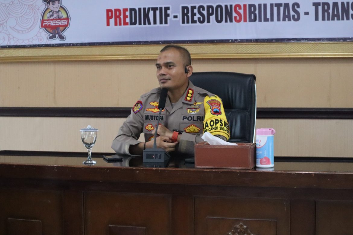 Kapolresta Magelang Bekali Siswa Latja Diktukba SPN Polda Jateng
