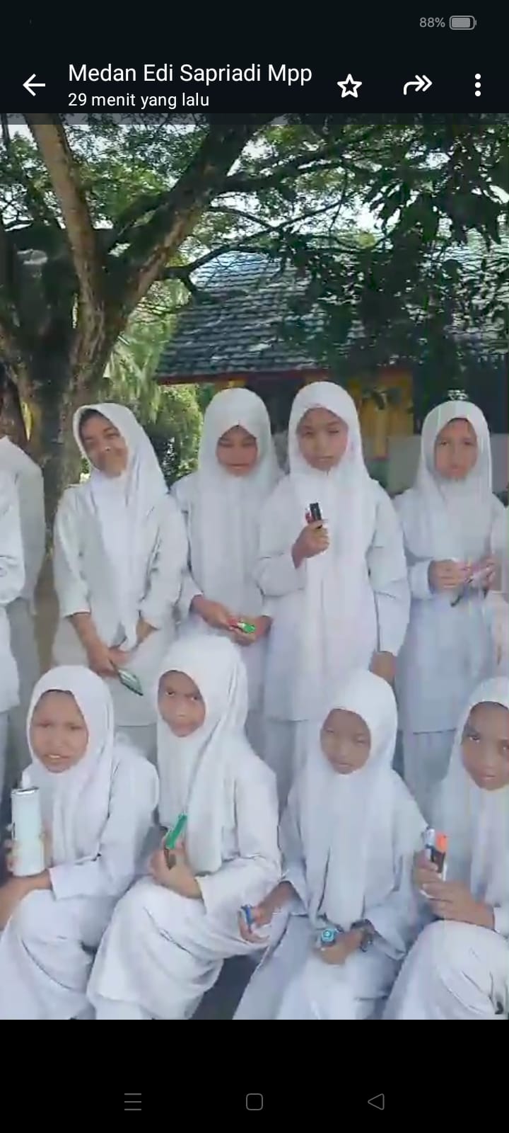 Team MPP Sumatera Utara melakukan kunjungan ke sekolah SMPN 1 Aek Ledong kabupaten Asahan.