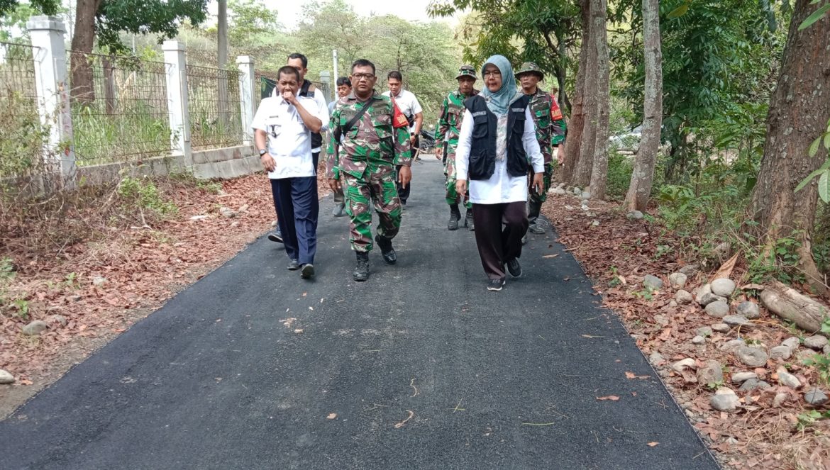 BSMSS 2024 Kodim 0614/Kota Cirebon : Progres 80% Pengaspalan Jalan dan Rutilahu