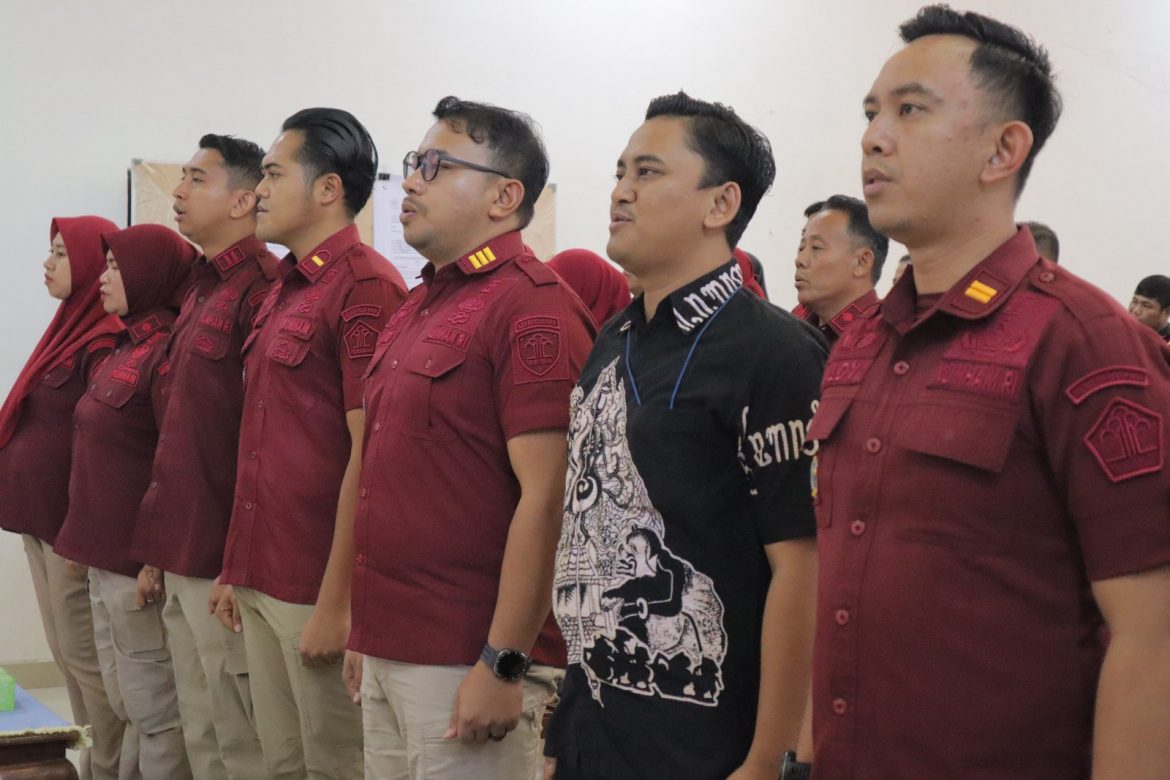Lapas Kelas 1 Tangerang Gelar Simulasi Pemungutan dan Penghitungan Suara Pilkada Tahun 2024