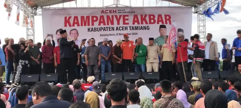 Armia Fahmi-Ismail Janji Tuntaskan Masalah Banjir dan Proyek Mangkrak di Kampanye Akbar