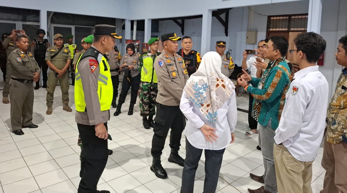 Jaga Kondusifitas Jelang Pungut Suara, Polres Pekalongan Gelar Patroli Skala Besar