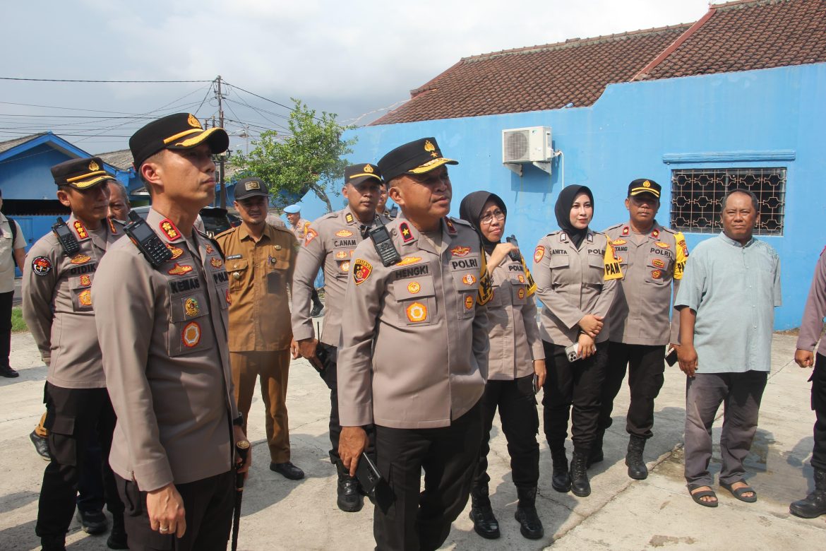 Wakapolda Banten Lakukan Pengecekan Keamanan TPS Menjelang Pilkada 2024