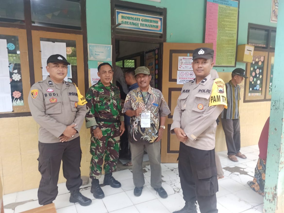 TNI-Polri dan Instansi Terkait Sukses Amankan Tahap Pemungutan Suara di Kabupaten Pekalongan