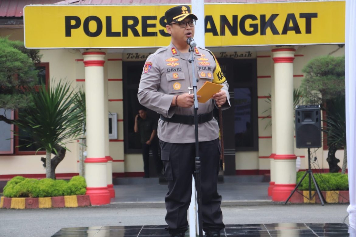 Pemungutan Suara di Kabupaten Langkat Berjalan Lancar, Kapolres Langkat Pastikan Keamanan Logistik Pemilu 2024.