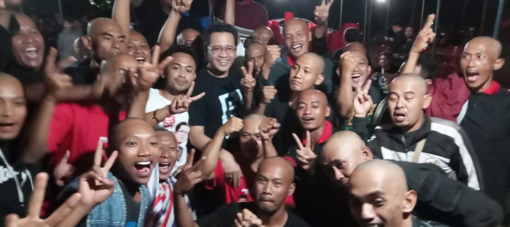 Gundul Masal di Kediaman Calon Bupati 02 di Desa Pirikan Kecamatan Secang Kabupaten Magelang