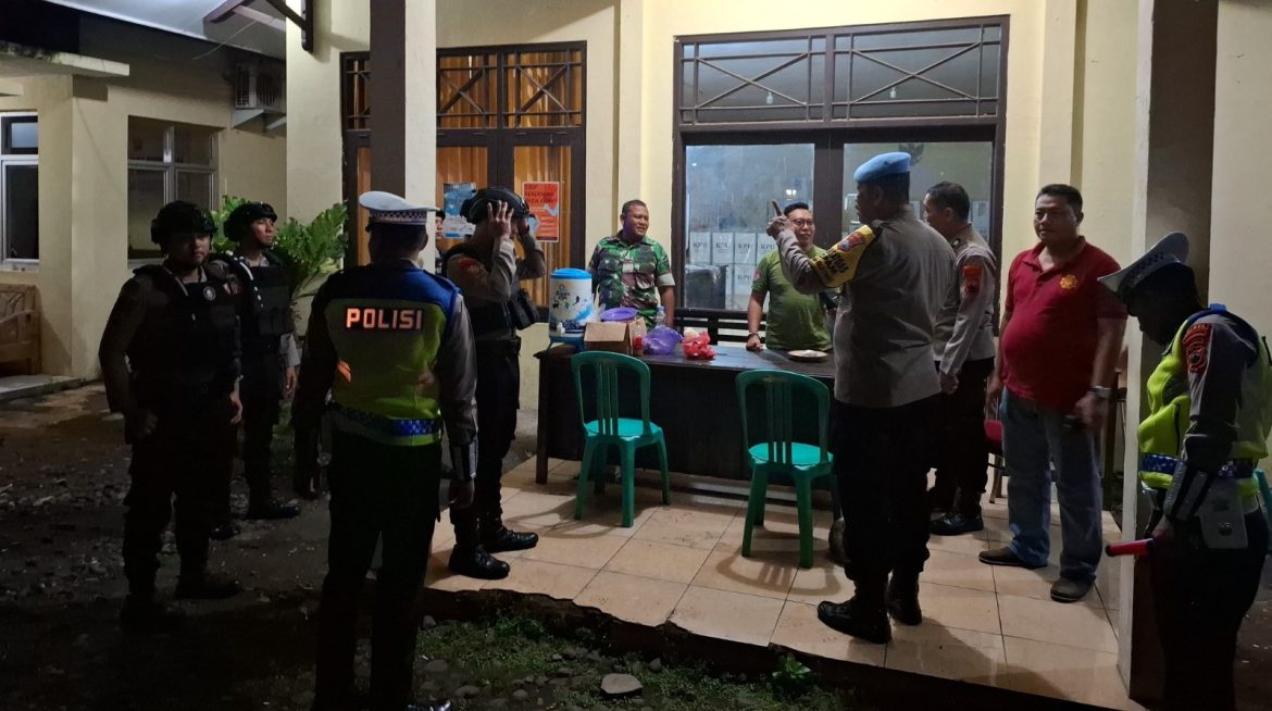 Patroli Harkamtibmas Pasca Pungut Suara, Polres Pekalongan Jaga Stabilitas Keamanan