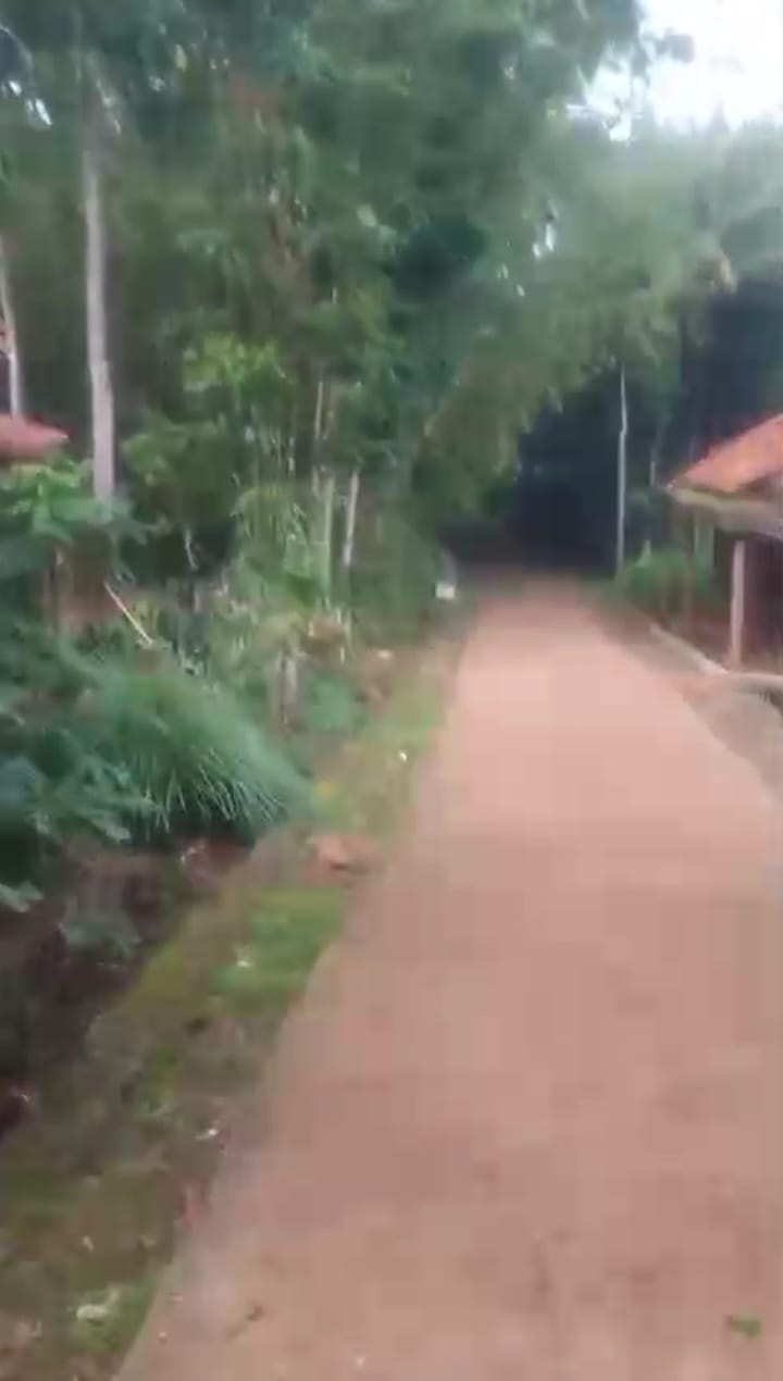 Warga Kampung Lebak Gede RT 01/02 Mengeluh Atas Jalan Bertahun tahun Masih Hancur Seolah olah Pemerintah Yang Terkait Tutup Mata