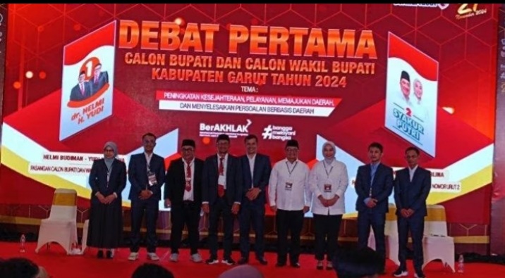 KPU Garut Sukses Gelar Debat Pertama di Pilkada Garut 2024