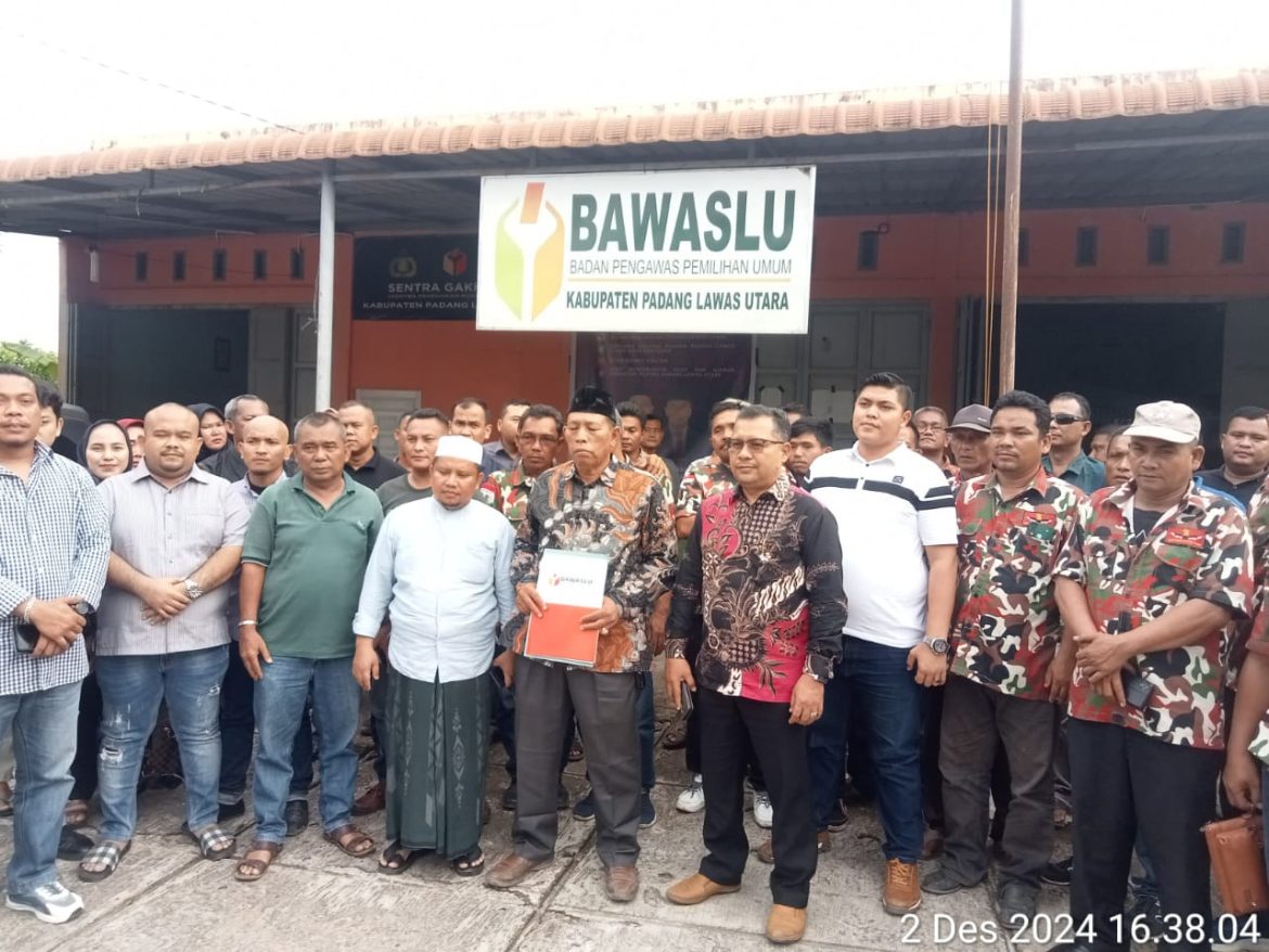 Terdapat 30 Kecurangan Ditemukan Dipilkada Paluta, Tim 02 Melapor Lagi Ke Bawaslu 