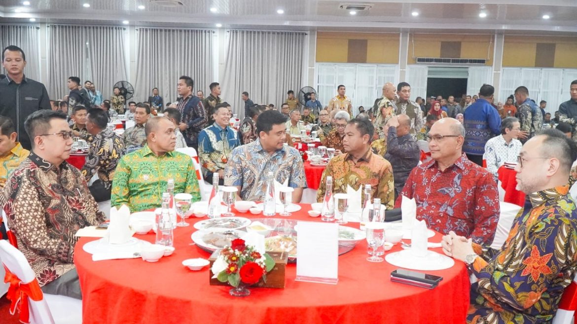 Pj. Bupati Langkat Faisal Hasrimy Hadiri Malam Lepas Sambut Pangdam I/BB: Sinergi untuk Stabilitas Wilayah.