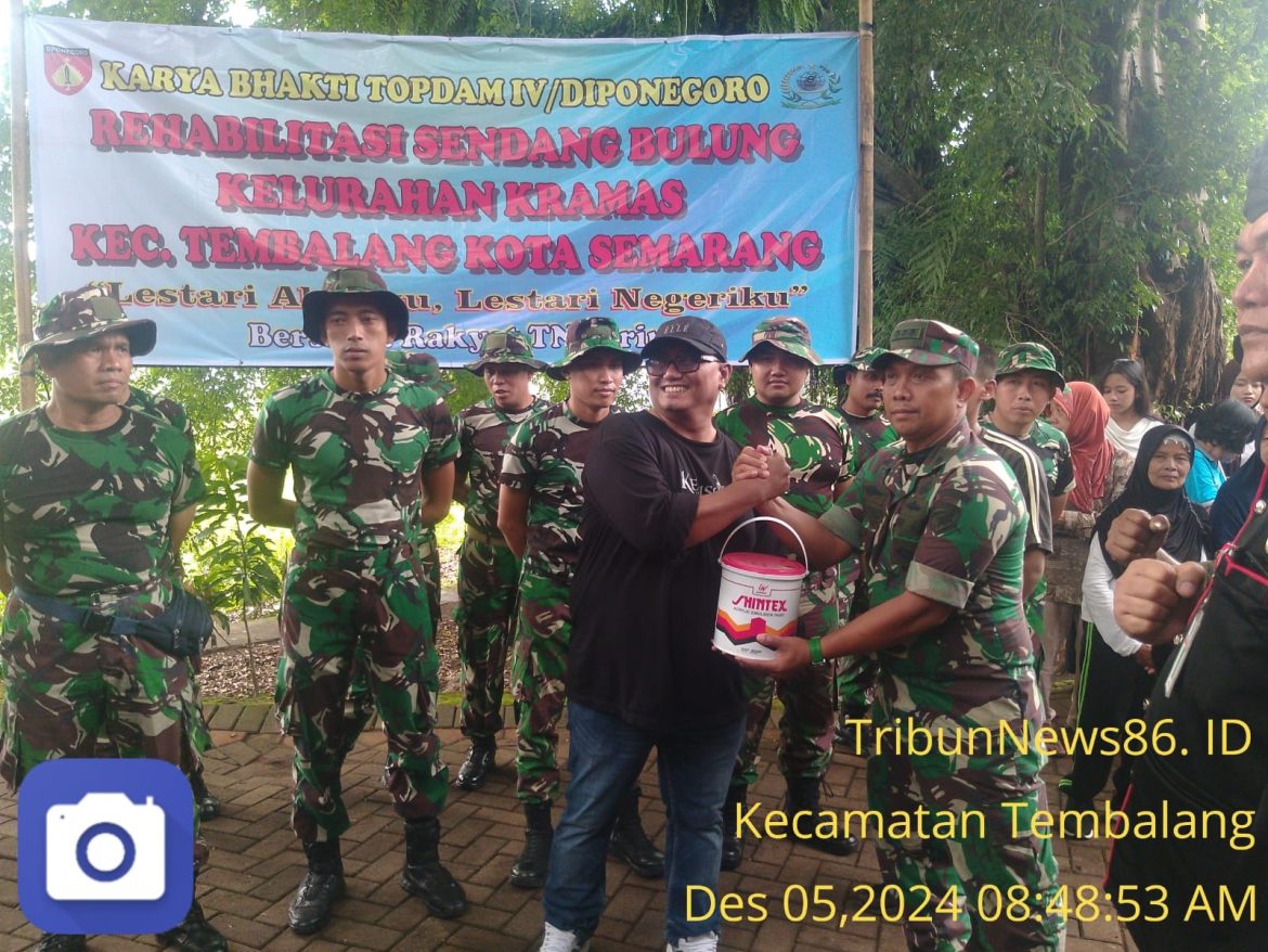 Karya Bhakti TOPDAM IV /DIPONEGORO  Rehabilitasi Sendang Bulung Dan Groundbreaking Sentra budidaya Lalat BSF.