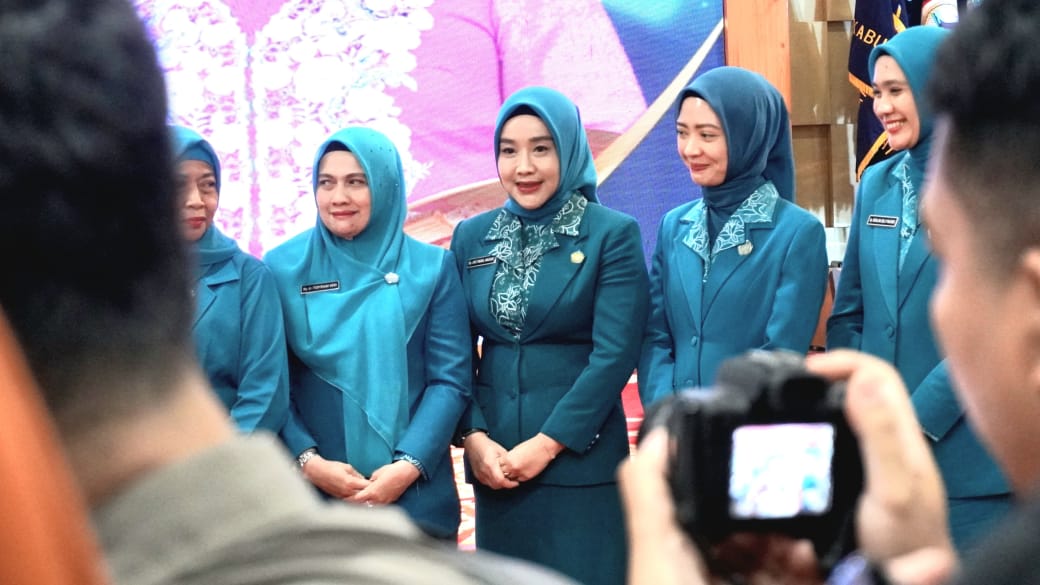 Pj. Ketua TP PKK Langkat Hadiri Rakorda TP PKK se-Sumut, Ny. Uke Siap Hadirkan Program Baru.