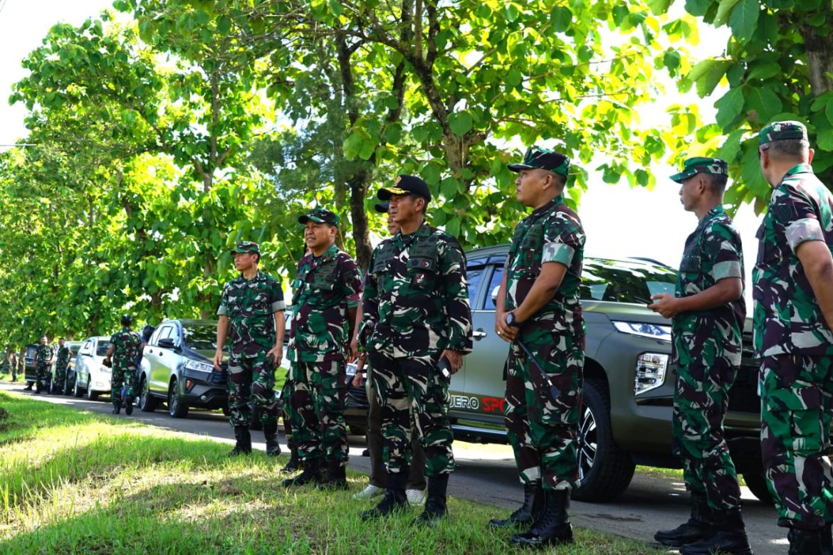 Kunjungan Aster Panglima TNI di wilayah Kodim Pemalang Untuk Mengecek Kesiapan Kunjungan Panglima TNI
