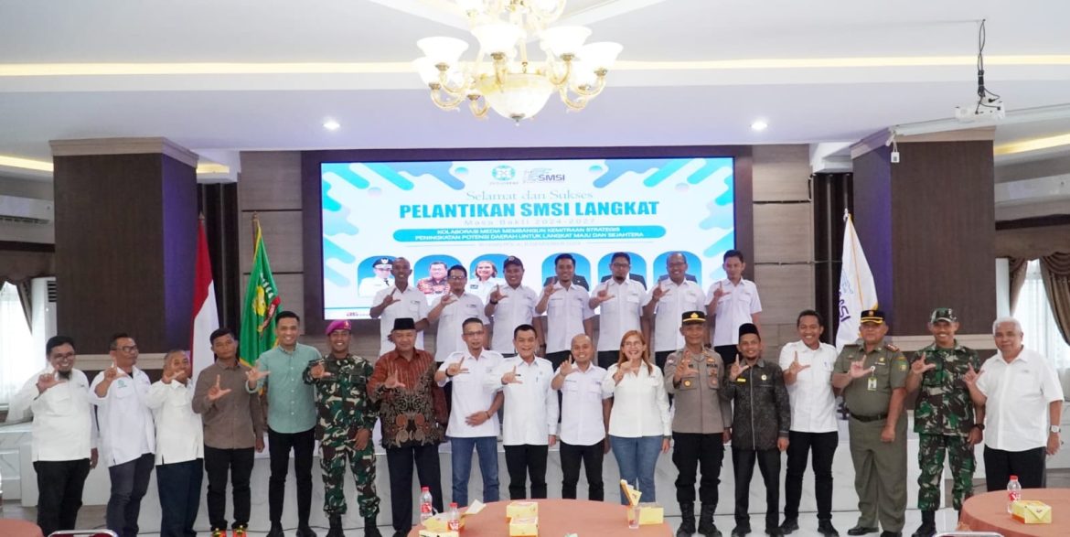 Ketua SMSI Kabupaten Langkat Resmi Dilantik.