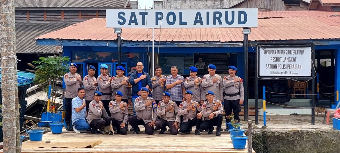 Kapolres Langkat Kunjungi Mako Sat Polairud, Pastikan Kesiapan Jelang Nataru.