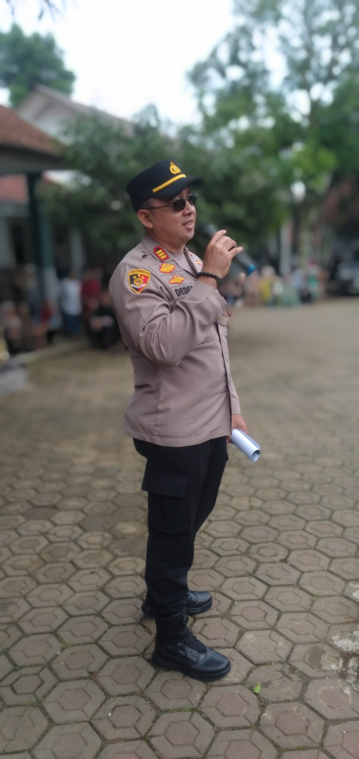 Kapolsek Sindangkerta Gelar “Police Goes to School” di SMAN 1 Sindangkerta