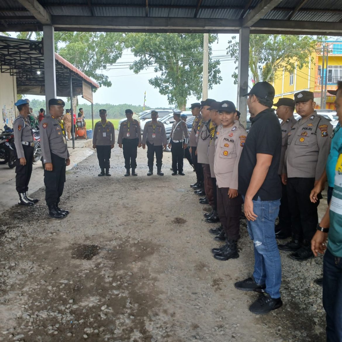 Pengamanan Kunjungan Kerja Wakil Presiden RI di Kabupaten Langkat
