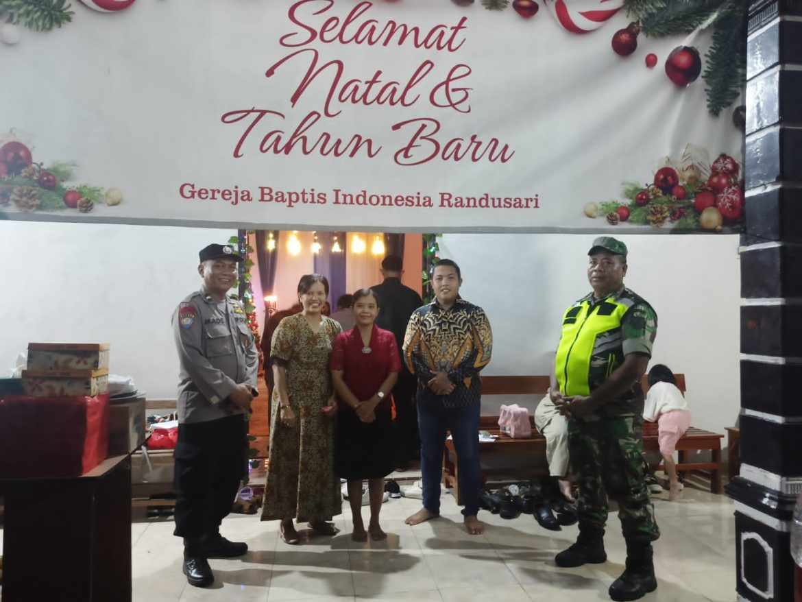 Personil Kodim Boyolali Turut Amankan Misa Natal