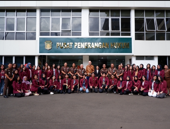 Puspenkum Terima Kunjungan Edukasi Mahasiswa BINUS University Diskusi Mengenai Peran JAM DATUN dan Hukum Korporasi Bisnis