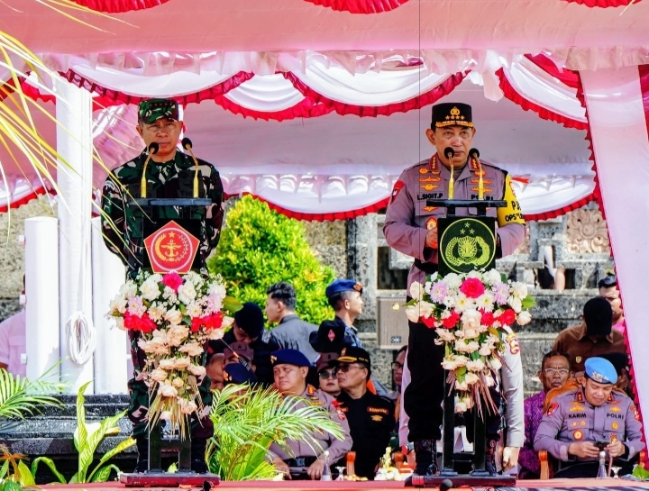 Kapolri dan Panglima TNI Pimpin Operasi Lilin 2024 untuk Pengamanan Natal dan Tahun Baru