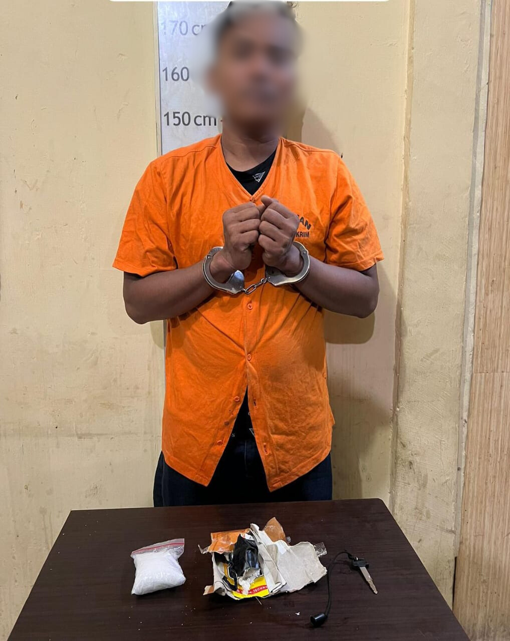 Sat Res Narkoba Polres Langkat Ungkap Kasus Tindak Pidana Narkotika: Pria dengan 95,66 Gram Sabu Ditangkap.