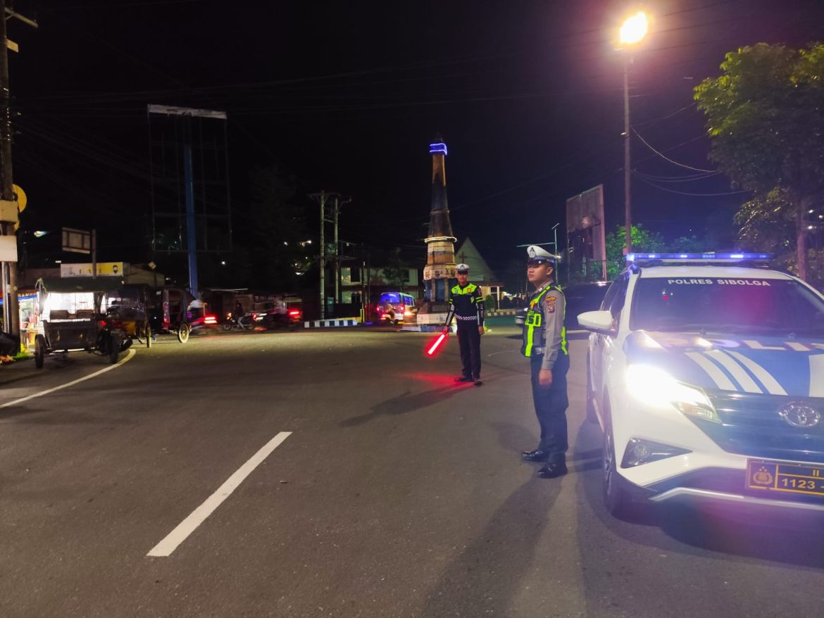 Wujudkan Sibolga Kondusif, Satuan Lalu Lintas Polres Sibolga, Antisipasi Tindak Pidana