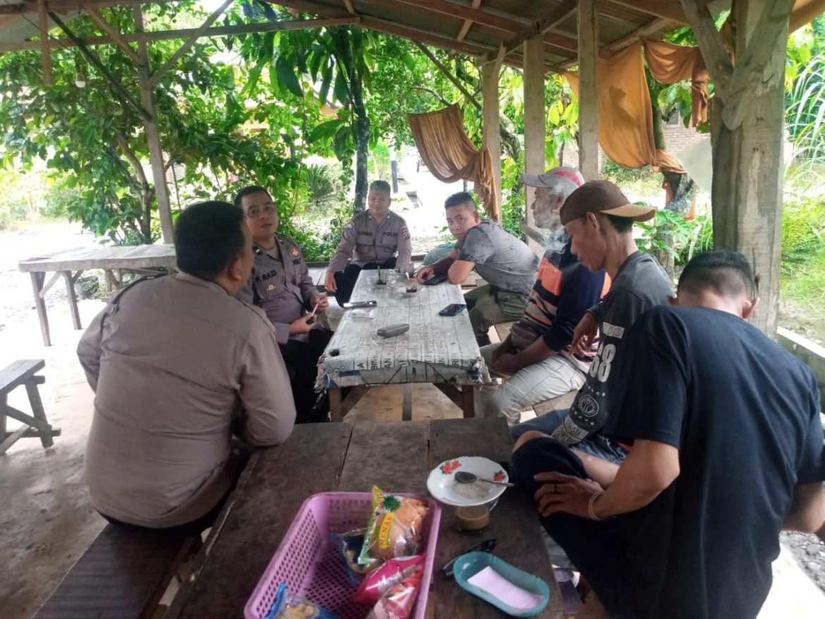 Sat Binmas Polres Langkat Gandeng Tokoh Masyarakat Jaga Stabilitas Kamtibmas 