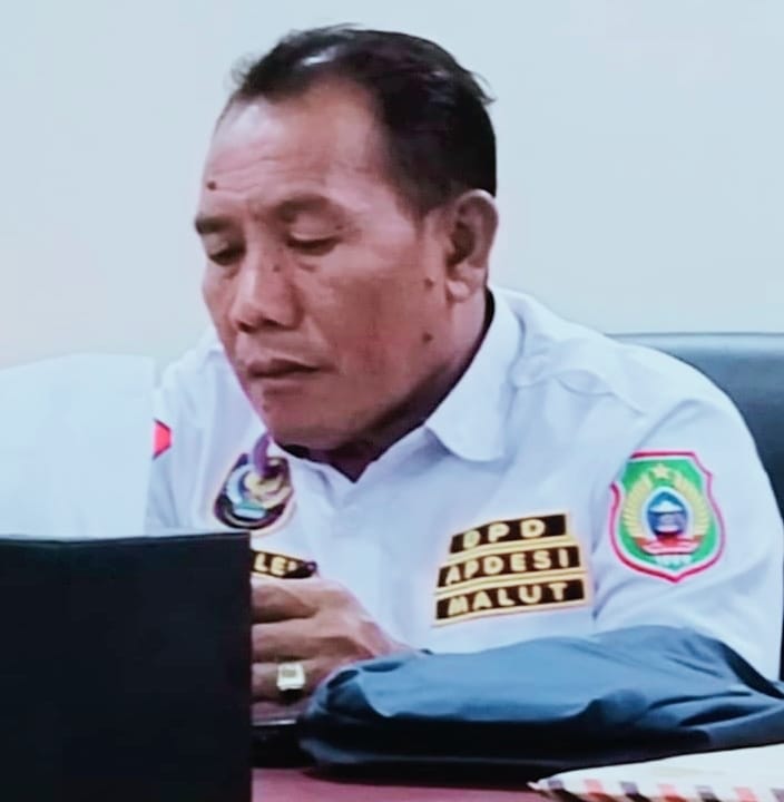 Ketua DPD APDESI Minta Bupati Dan Walikota Se Malut Tidak Menerima APDESI Versi Surta Jaya