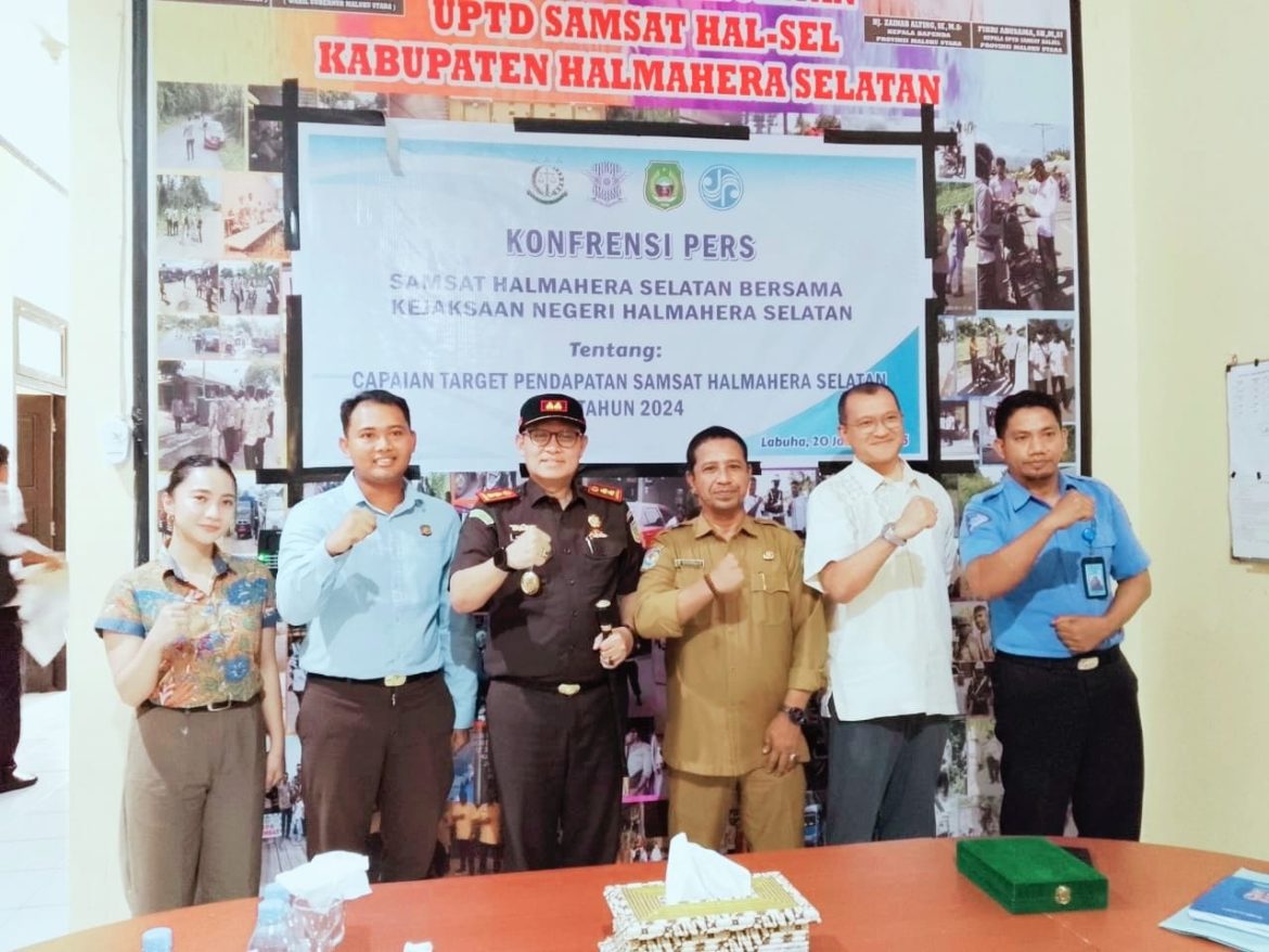 Penyumbang Pajak Terbesar Tahun 2024, UPTD SAMSAT Halsel Apresiasi PT. Harita Group