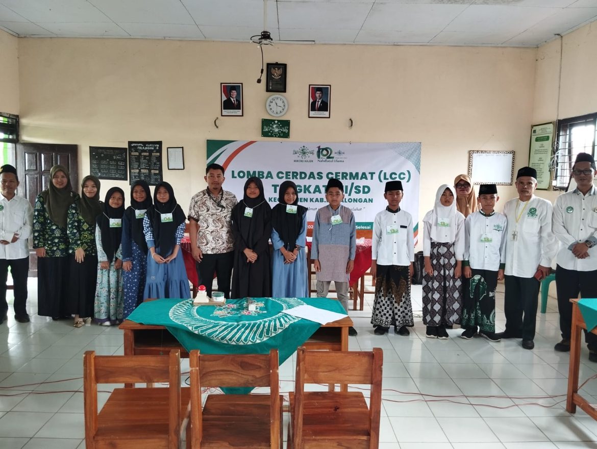 Lomba Cerdas Cermat Warnai Semarak Harlah ke-102 NU di Kecamatan Kajen. 