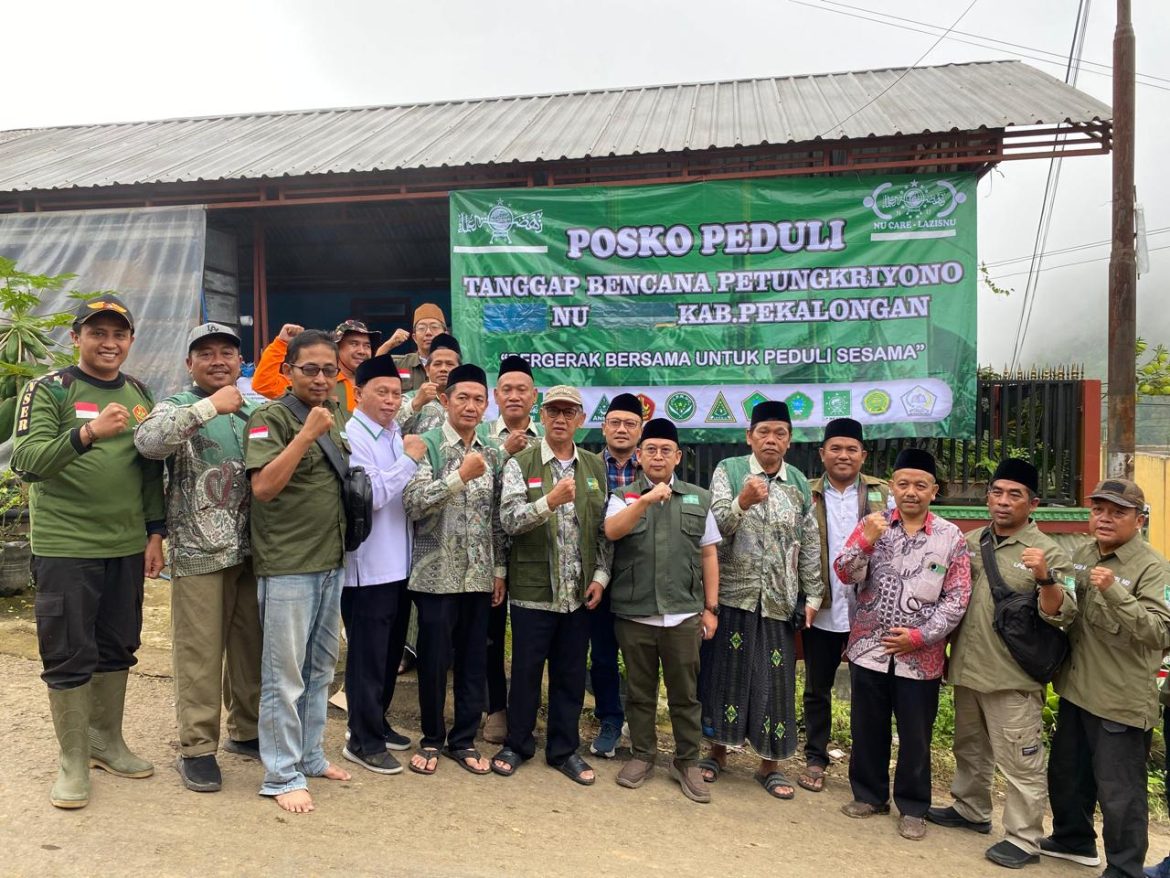 Ketua PWNU Jawa Tengah Tinjau Lokasi Bencana Longsor di Petungkriyono Pekalongan