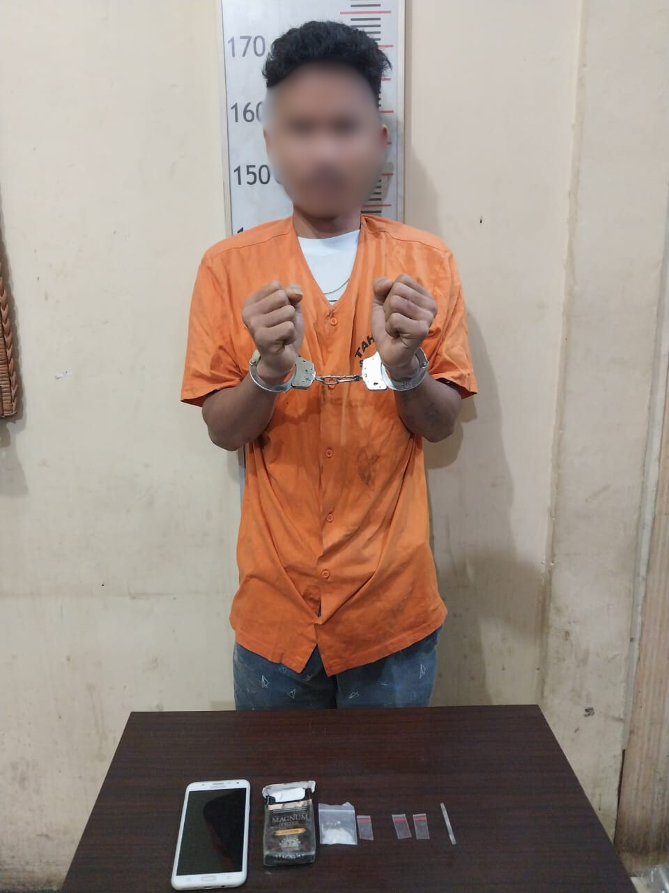 POLSEK PADANG TUALANG BEKUK PENGEDAR SABU DI LADANG: SATU ORANG DPO