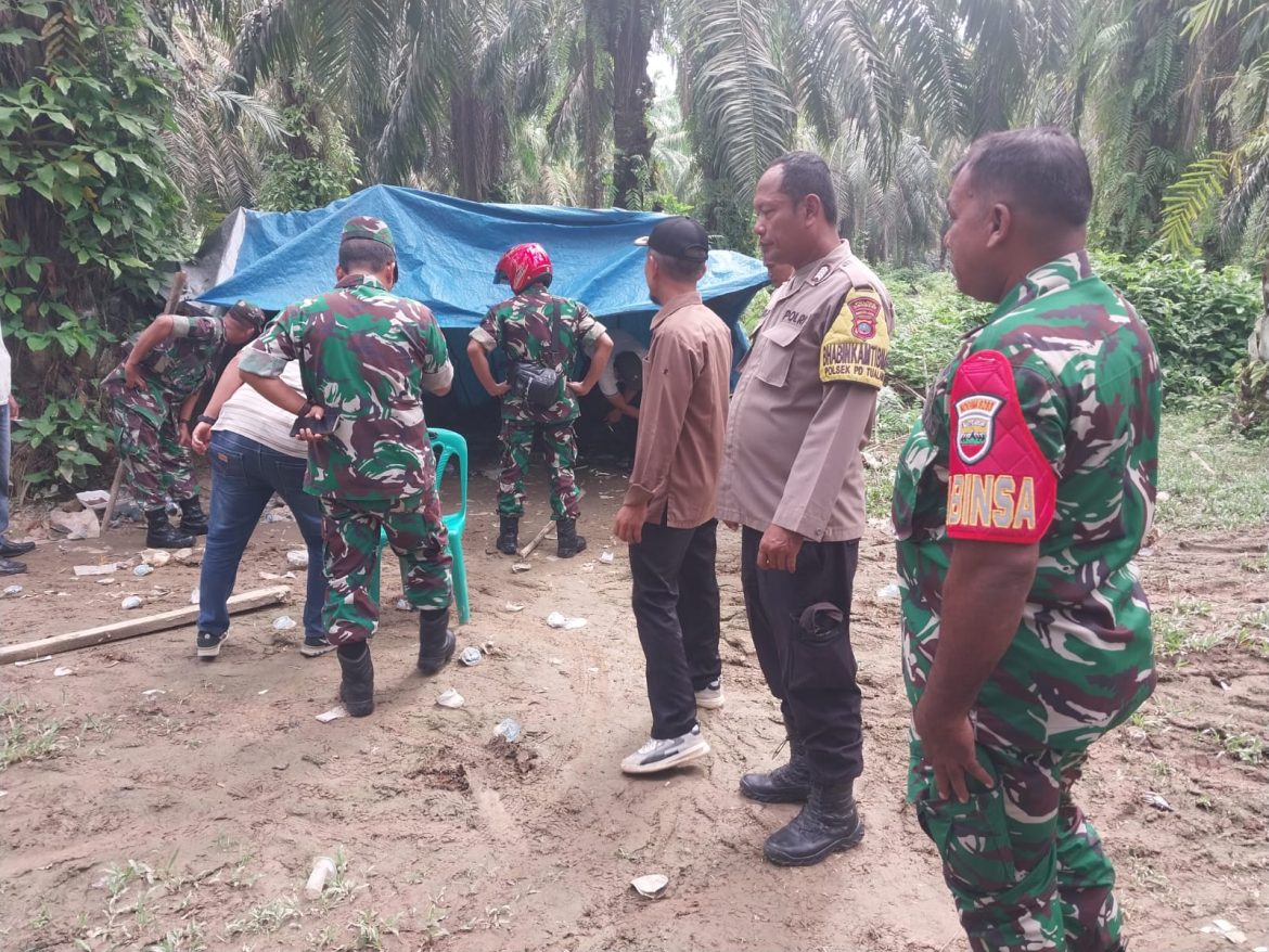 Polsek Padang Tualang, Polres Langkat Bersama Forkopimcam Lakukan GSN.