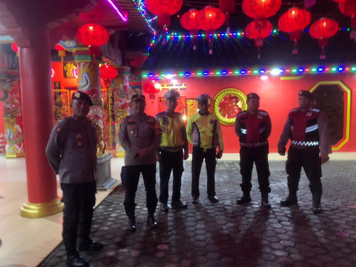 Polres Langkat Siap Amankan Ibadah Perayaan Tahun Baru Imlek 2576.