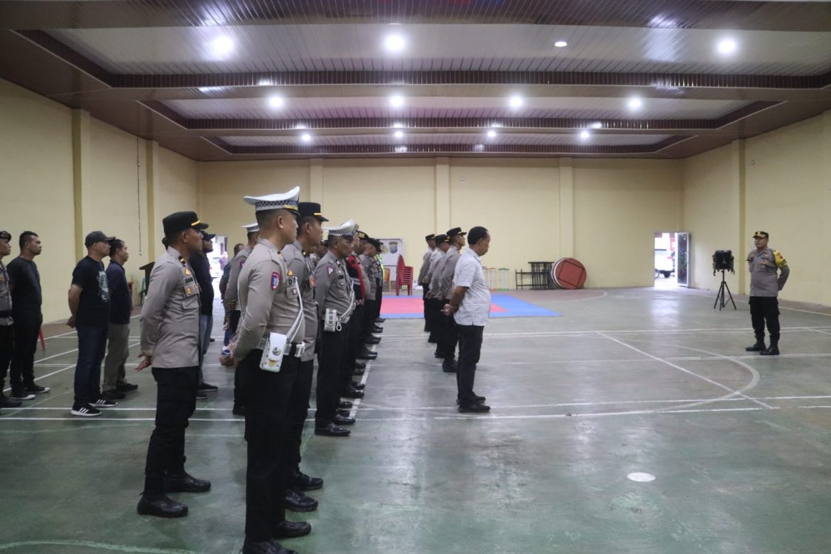 Polres Langkat pastikan situasi Kondusif perayaan Hari Raya Imlek dengan melibatkan 145 personil.