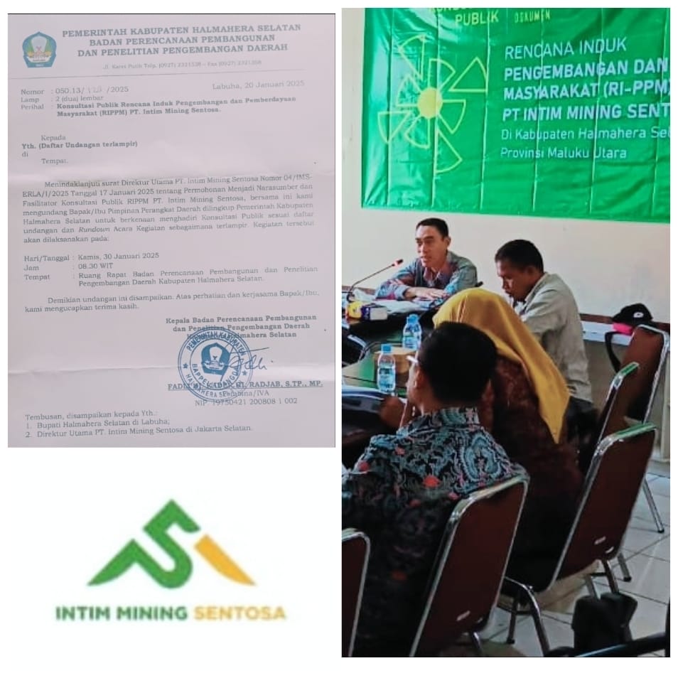 Warga Desa Bobo Tolak PT.IMS, Pemda Halsel Malah Fasilitasi Kegiatan Konsultasi Publik