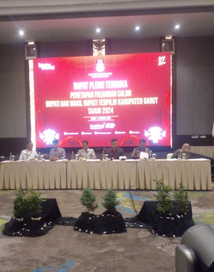 KPU Garut Tetapkan Pasangan Bupati-Wakil Bupati Terpilih Periode 2025-2030