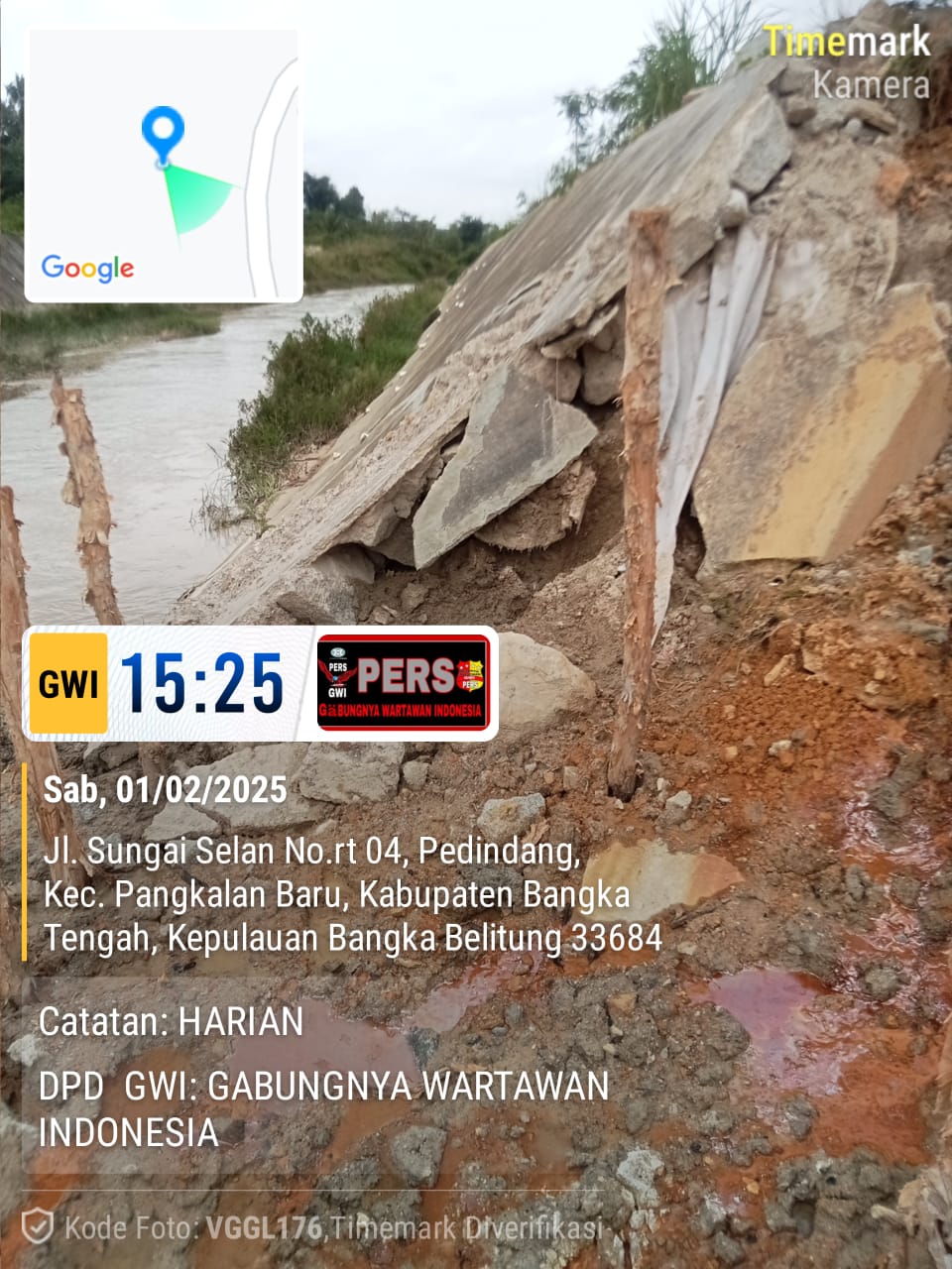 Talud Sungai Pedindang Mengalami Kerusakan Parah, Sampai Dimana Tanggung Jawab Kontraktor Jika Terjadi Kegagalan Konstruksi Bangunan Menurut UU