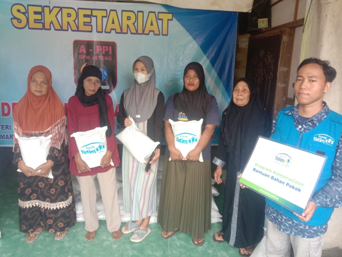Kegiatan Sosial DPW A-PPI Jateng Bersama Yayasan Rumah Yatim di Tegal