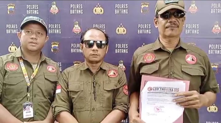 LSM Trinusa Laporkan Pungli PTSL Desa Karanganom Kandeman Ke Polres Batang