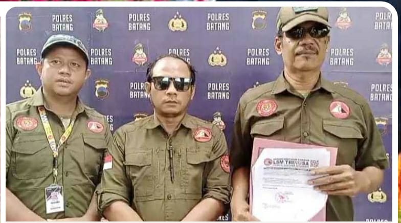 LSM Trinusa Laporkan Pungli PTSL Desa Karanganom Kandeman Ke Polres Batang