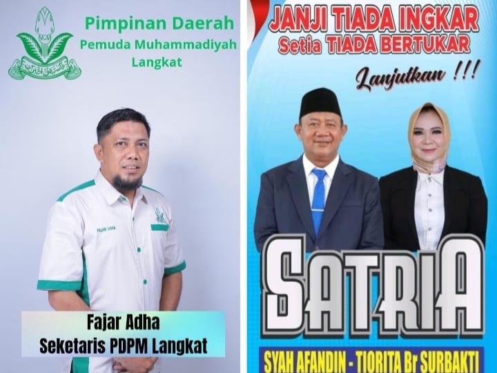 Sekretaris PDPM Langkat, Siap Besinergi dan Kolaborasi Untuk Menjadikan Langkat SATRIA Sejati setelah Syah Affandin dilantik sampai 5 Tahun Mendatang.