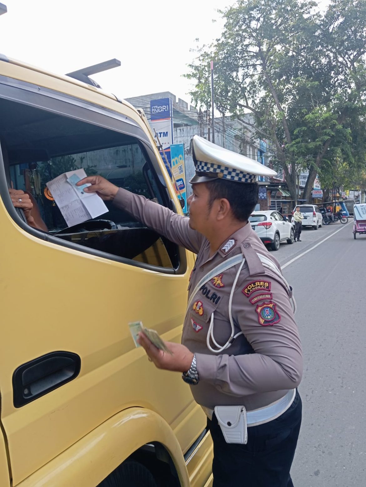 Kapolres Langkat AKBP David Triyo Prasojo Hadiri Upacara Pembukaan TMMD Ke-123 Tahun 2025