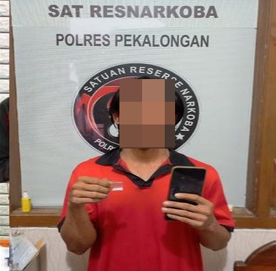 Seorang Residivis Kasus Narkoba Dibekuk Polisi Pekalongan